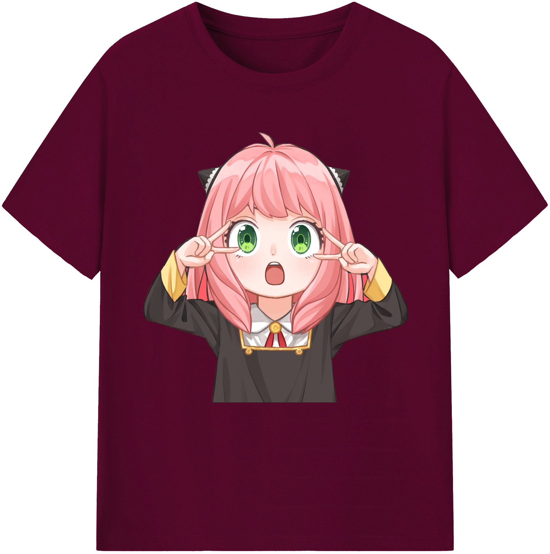 （画像用） SPY×FAMILY间谍家家酒 レディースカジュアルプリントTシャツ（綿100％）